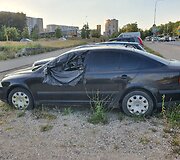 Apleisti automobiliai Fabijoni&scaron;kėse