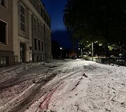 Audros padariniai Kielcuose