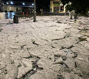 Audros padariniai Kielcuose