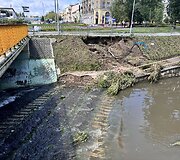 Audros padariniai Kielcuose