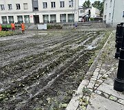 Audros padariniai Kielcuose
