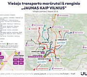 Eismo ribojimai &bdquo;Jaunas kaip Vilnius&ldquo; metu