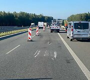 Lietuvis vilkiko vairuotojas nepastebėjo kelininkų ma&scaron;inos