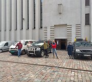 Prie&scaron; eilinę savanorių kelionę į Ukrainą