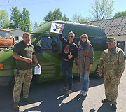 Automobilių perdavimas Ukrainos ginkluotosioms pajėgoms