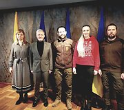Susitikimas Lietuvos ambasadoje Kyjive, 2022 m.