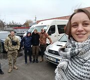 Automobilio perdavimas Ukrainos ginkluotosioms pajėgoms