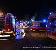 Tragi&scaron;kas gaisras Lenkijos P&scaron;uvo mieste