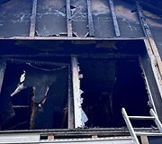 Gaisras suniokojo &scaron;eimos namą Daržininkų kaime