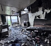 Gaisras suniokojo &scaron;eimos namą Daržininkų kaime