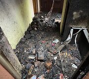 Gaisras suniokojo &scaron;eimos namą Daržininkų kaime