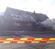 Gaisras Sėlių gatvėje