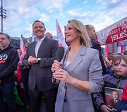 Marta Nawrocka Karolio Nawrockio rinkiminės kampanijos metu