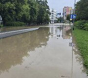 Užtvindytos Elbingo gatvės
