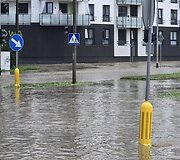 Užtvindytos Elbingo gatvės