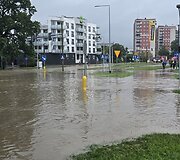 Užtvindytos Elbingo gatvės