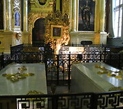 Carų kapai Petropavlovsko tvirtovės cerkvėje