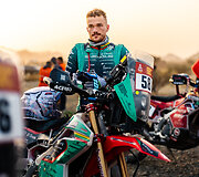 Dovydas Karka antrajame Dakaro ralio etape