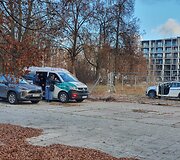 Savaitgalį vandalai niokojo Sporto rūmus