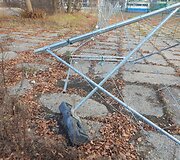 Savaitgalį vandalai niokojo Sporto rūmus
