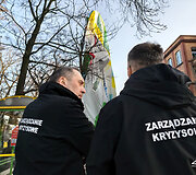 Lenkijos Zieliona Guros mieste nukrito oro balionas