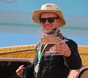 Igno Daunoravičiaus Dakaro ralio fini&scaron;o podiumo akimirkos