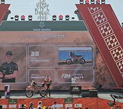 Nerimanto Juciaus podiumas 2026 m. Dakaro ralyje