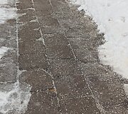 Druska ant Lazdynų &scaron;aligatvių