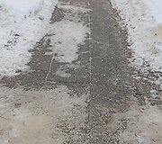 Druska ant Lazdynų &scaron;aligatvių