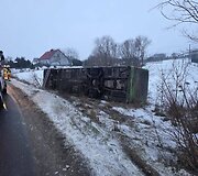 Autobuso avarija Lenkijos Kujavijos pamario vaivadijoje