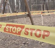 Vaikų žaidimų aik&scaron;telė prie Bukčių mi&scaron;ko