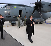 Apsilankymas Aviacijos bazėje