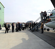 Apsilankymas Aviacijos bazėje