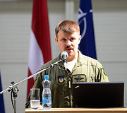 Apsilankymas Aviacijos bazėje