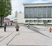 Vokiečių gatvės rekonstrukcijos vizualizacijos