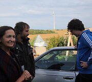 Filmo &bdquo;Pakeliui&ldquo; akimirkos su aktore Janina Matekonyte 
