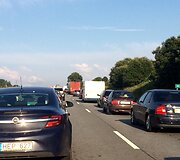 Kam&scaron;tis autostradoje Klaipėda-Kaunas