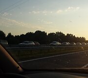 Spūstys autostradoje Klaipėda-Kaunas
