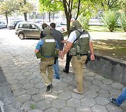 Nusikalstamos grupuotės narių sulaikymo operacija