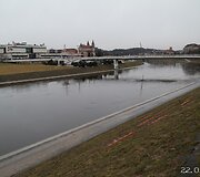 Neries pakrantės slūgstant vandeniui