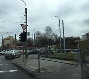 Spūstys J.Jasinskio ir V.Kudirkos g. sankryžoje