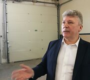 Bendrovės &bdquo;Dovaina&ldquo; direktorius Petras Vėlyvis