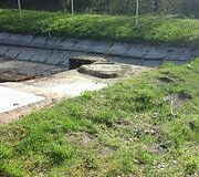 Karolini&scaron;kių lietaus nuotekų valykloje &scaron;uliniai skubiai uždengti