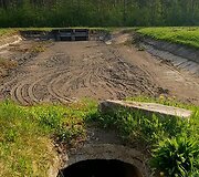 Atviras &scaron;ulinys Karolini&scaron;kių lietaus nuotekų valykloje
