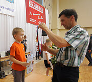 Varžybų akimirka