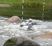 Baidarių slalomas Rygoje