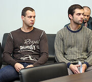Martynas Riauba (k.), Paulius Riauba, Vytautas Levokas
