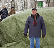 Ledo skulptūros lokiui Kasparui atidengimas