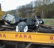 Motociklų avarijos Kaune