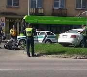 Motociklų avarijos Kaune